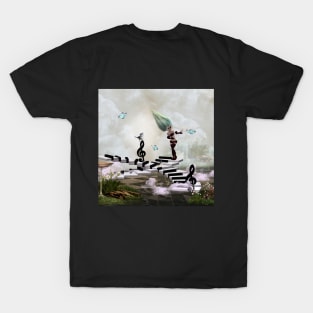 Dancing on a piano T-Shirt